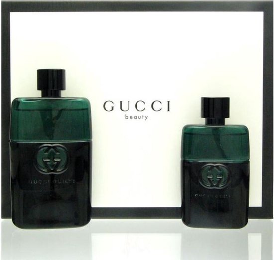 overloop verdund band Gucci Guilty Black pour Homme Eau de Toilette 90ml + Eau de Toilette 50ml |  bol.com