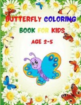 Butterfly Coloring Book for Kids Age 2-5