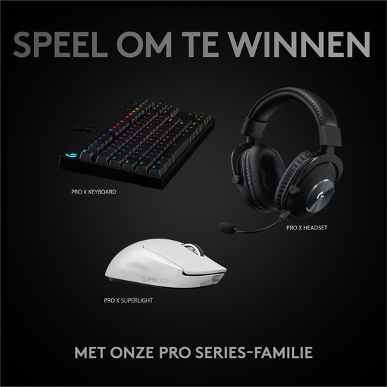 Logitech G Pro X SUPERLIGHT - Draadloze Gaming en eSports Muis - Wit