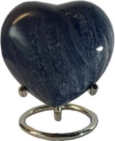 Mini urn hart Grey stone 11447