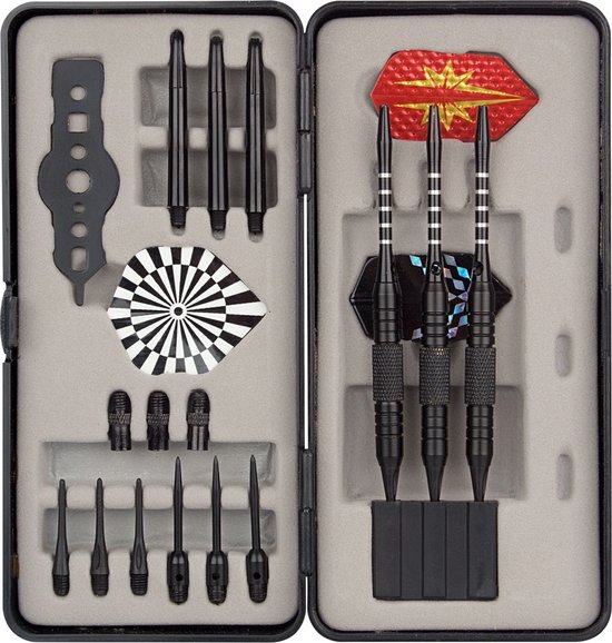 Abbey Darts Dart Set - Steel Tip/Soft Tip - Zwart - 19 van Abbey Darts — afbeelding 4