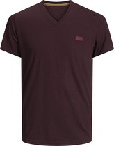 JACK&JONES JCODOVE TEE SS V-NECK Heren T-shirt - Maat XL