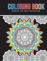 Coloring Book Mandala For Adult Relaxation