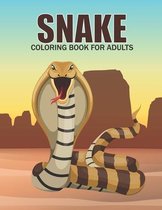 Snake Coloring Book For Adults