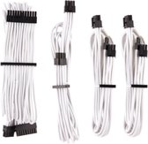 Corsair Premium Sleeved Kabel-Set (Gen 4) - wei§