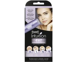 Wilkinson Intuition 4 In 1 Perfect Finish Multizone Styler met 7 Accessoires en Batterij - 4-in-1 trimmer met flexibile scheeropzetstukken