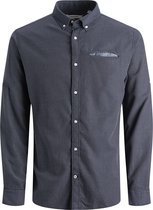 JACK&JONES JJETHOMAS DETAIL SHIRT L/S Heren Overhemd - Maat XXL