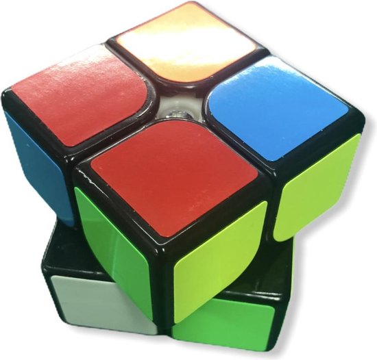 Afbeelding van het spel GUANPO CUBE  2x2 speed cube - Zwarte kubus