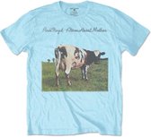 Pink Floyd Heren Tshirt -S- Atom Heart Mother Album Blauw