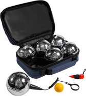 Funtime Jeu-de-boules 7 Cm Staal Zilver 6 Stuks