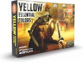 AK interactive Yellow Essential Colors - 6 kleuren - 17ml - AK11615