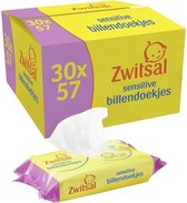 Bol.com Zwitsal Sensitive Billendoekjes 1710 Babydoekjes 30 x 57 stuks aanbieding