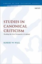 The Library of New Testament Studies- Studies in Canonical Criticism