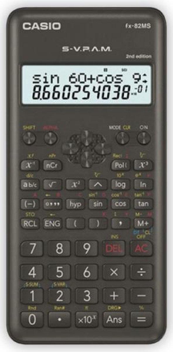 Calculator Casio FX-82 SPX Black