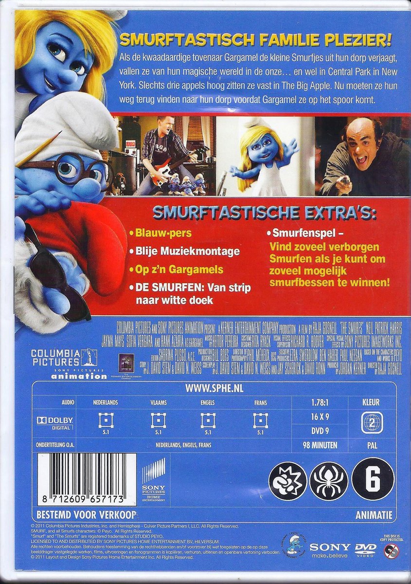 Sony Pictures De Smurfen thumbnail 2