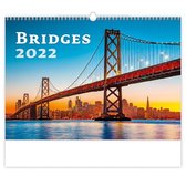 Helma C129-22 Kalpa Wandkalender 2022 Bruggen 45 x 31.5 cm
