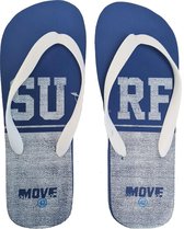 Sorprese Move – slippers – Surf Blauw – maat 42 – slippers heren – teenslippers – teenslippers heren