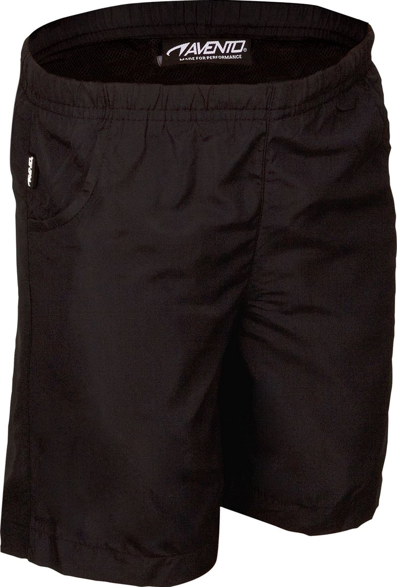 Avento Sportshort Basic - Junior - Zwart - 128