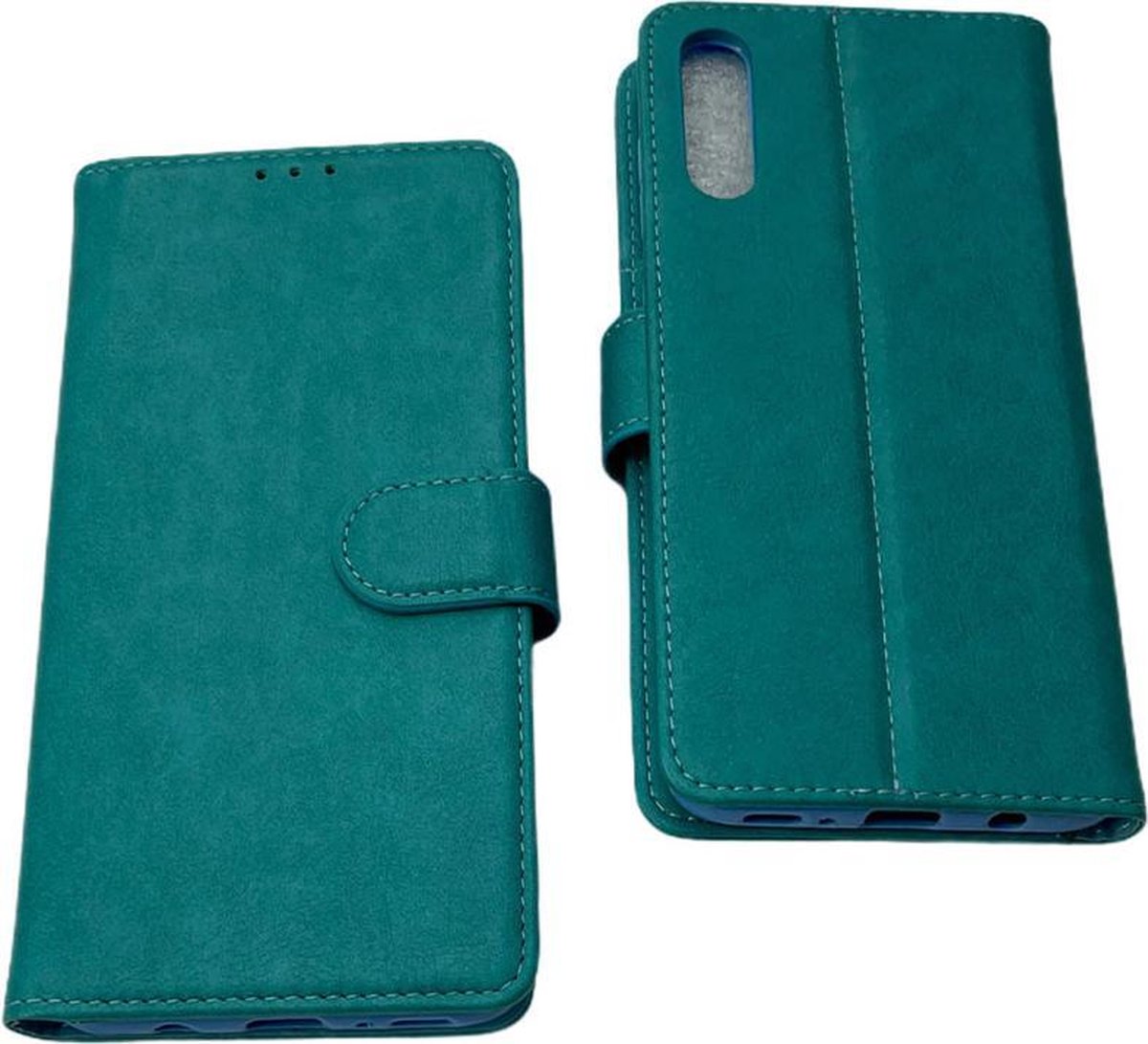 ZKl Telecom Telefoonhoesje - Book Case - Geschikt Voor Samsung Galaxy A50 - Blauw