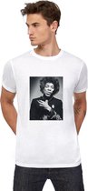 T-shirt Jimi Hendrix - T-shirt - Wit - Maat S