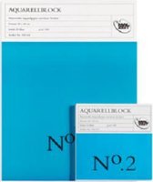 Aquarelblok - Aquarelpapier - Wit - 24 x 34 cm - 300 grams - AMI -  20 vellen