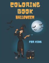 Halloween coloring book for kids