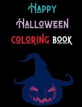 Happy Halloween Coloring Book