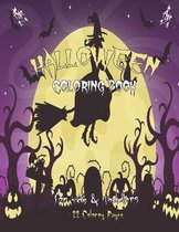 Halloween Coloring Book For Kids & Toddlers