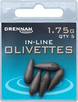 Drennan In-Line Olivette - Lood - 1.75g - Brons