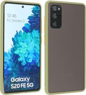 Samsung Galaxy S20 FE Hoesje Hard Case Backcover Telefoonhoesje Groen