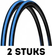 Fietsband - Buitenband - Set van 2 - Fiammante DC 28 x 7/8 (23-622) zwart/blauw