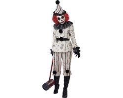 Vegaoo - Spookachtig clown kostuum voor volwassenen