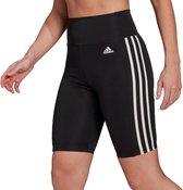 adidas 3-stripes Sportbroek - Maat XS  - Vrouwen - zwart - wit