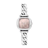 Komono Moneypenny Revolt Silver Blush Horloge W1237 Dames