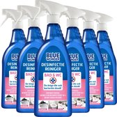 6x Blue Wonder Desinfectie Spray Bad & Wc 750 ml