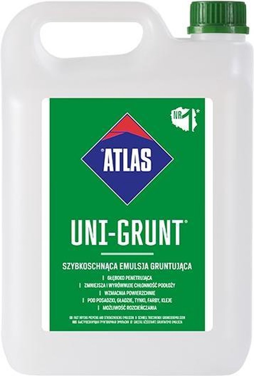 Atlas Uni-Grunt voorstrijk snel 5KG - RBMB Tools