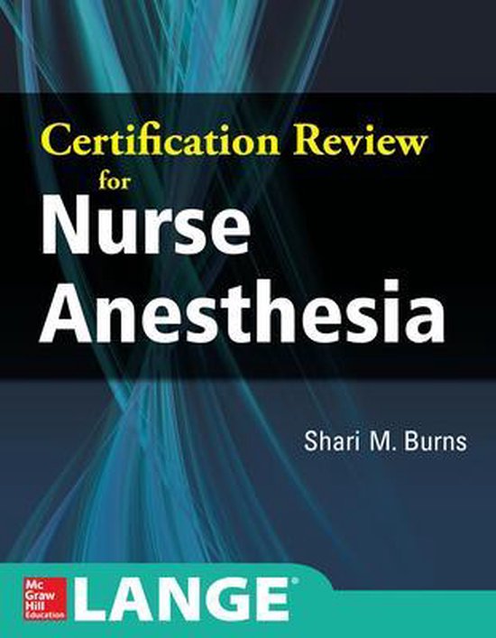 Certification Review for Nurse Anesthesia - cover