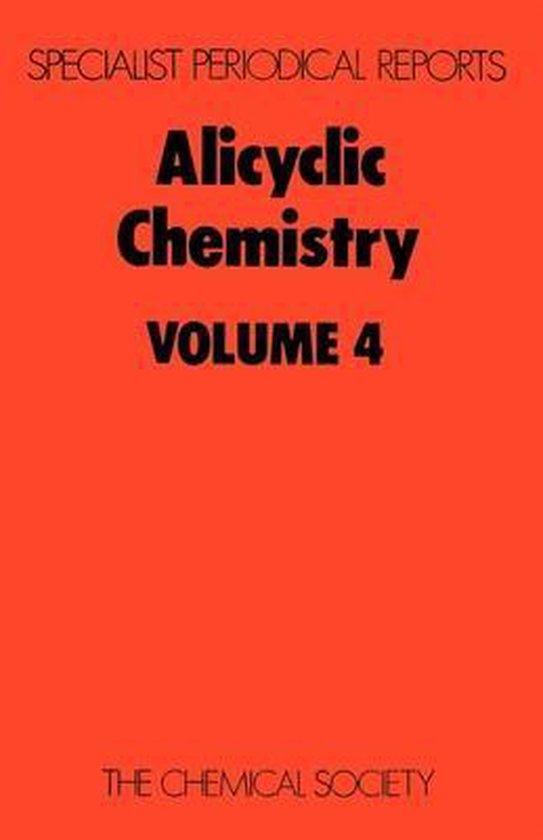 Alicyclic Chemistry - cover