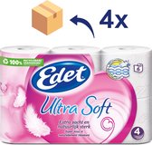 Edet Ultra Soft - Papier toilette 4 plis - 4 x 6 rouleaux