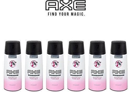 Axe Anarchy - 6 x 150 ml - Deodorant Spray