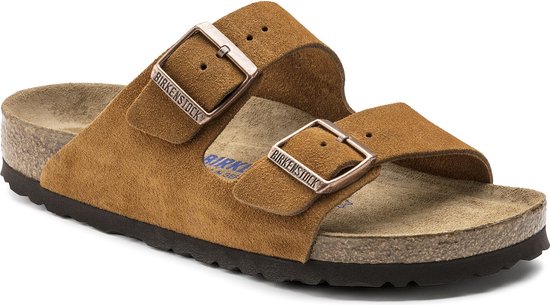 Birkenstock Arizona slippers cognac Maat 44 bol