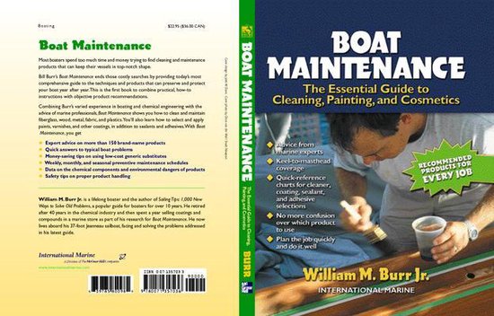 Boat Maintenance: The Essential Guide Guide to Cleaning, Pai ... - cover