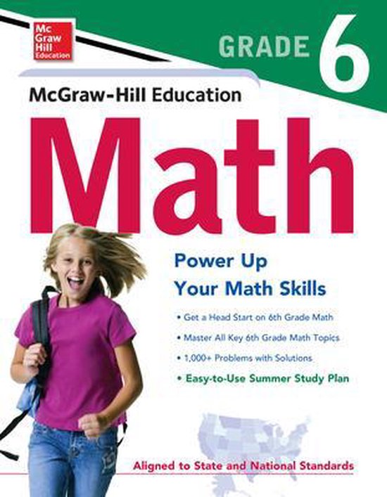 McGraw-Hill's Math Grade 6 - cover