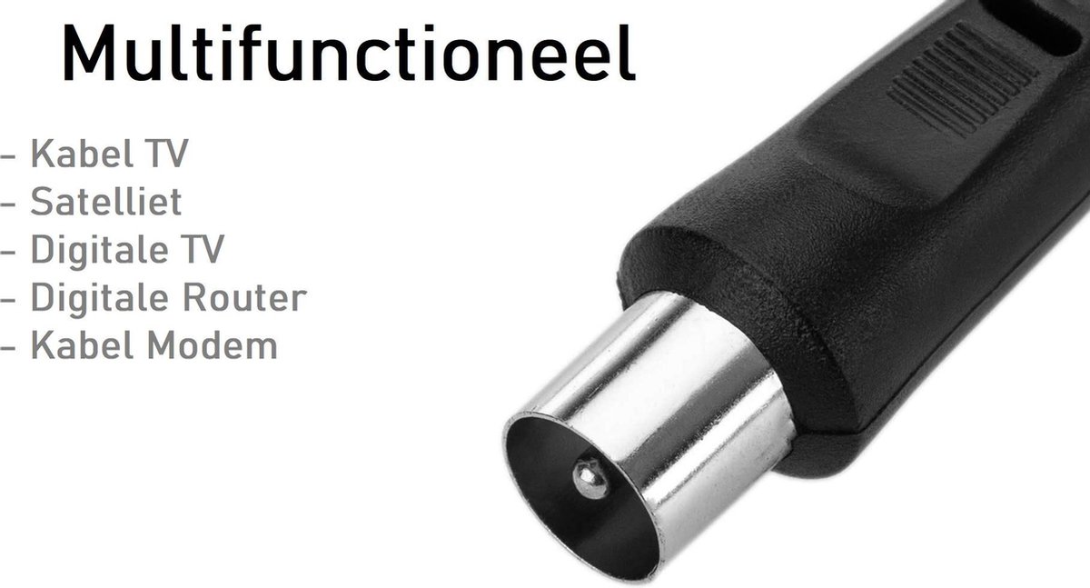 Premium Coax Kabel Geschikt voor Ziggo TV Antennekabel Ziggo Coax