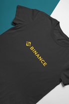 Binance Exchange Crypto Currency T-Shirt - Bitcoin Ethereum Cardano Token - Maat XL