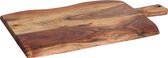 Raw Materials Acaciahouten Snijplank - Borrelplank - 50x25x2 cm - Gerecycled hout - Moederdag - Cadeau