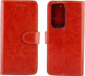 Mobigear Wallet Bookcase Hoesje - Geschikt voor Huawei P40 Pro - Bruin