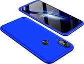 Huawei Nova 3 Hoesje - Mobigear - 360 Serie - Hard Kunststof Backcover - Blauw - Hoesje Geschikt Voor Huawei Nova 3