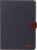 Apple iPad Pro 11 (2018) Hoes - Mobigear - Denim Serie - Kunstlederen Bookcase - Zwart - Hoes Geschikt Voor Apple iPad Pro 11 (2018)