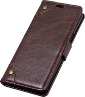 Mobigear Ranch Bookcase Hoesje - Geschikt voor Samsung Galaxy A7 (2018) - Bruin